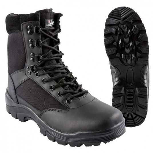 Mil-Tec Tactical Side Zip Boots Black