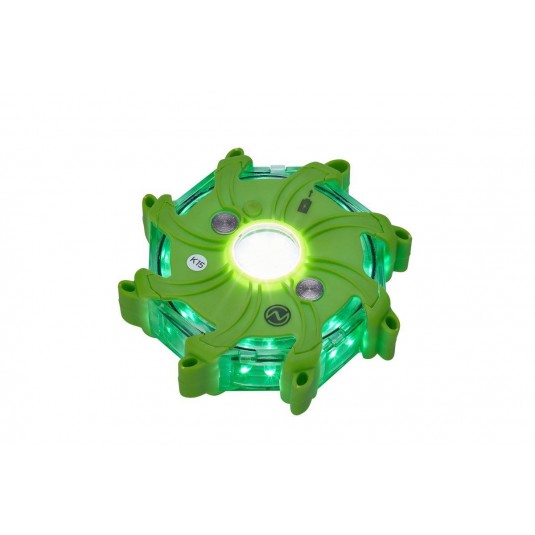 Nightsearcher Pulsar-Pro Hazard Lights Green Set Of 5