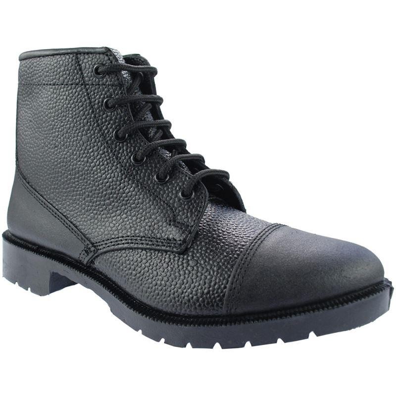 Grafters Cadet Parade Boots In Black